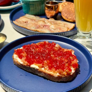 Tostada Arlequín